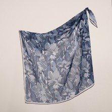 Piramit Naturel Eşarp | Menekşe