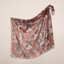 Piramit Naturel Eşarp | Menekşe