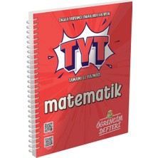 2026 Yeni Murat Yayınları Tyt Matematik Öğrencim Defteri