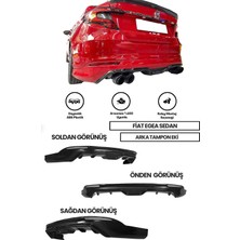 Fiat Egea Sedan  Uyumlu Arka Ek (Plastik)