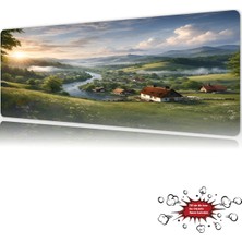 Urzuva Golden Valley Dawn Gaming Oyuncu Xl Mouse Pad  Mousepad 90X40 cm 4mm Dikişli Model