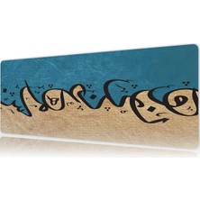 Urzuva Sands Of Faith Gaming Oyuncu Xl Mouse Pad Mousepad 80X30 cm 3mm Dikişli Model