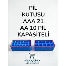 Shopycino Pil Kutusu Aaa 21 / Aa 10 Pil Kapasiteli