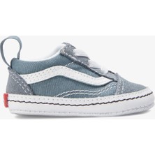 Vans Old Skool V High Bebek Mavi Sneaker.-