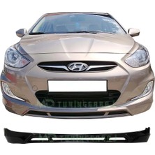 Hyundai Accent Blue 2011-2018 Uyumlu Boyasız Plastik Ön Tampon Eki