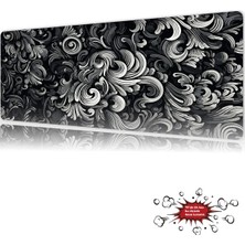 Urzuva Shadow Bloom Gaming Oyuncu Xl Mouse Pad  Mousepad 90X40 cm 4mm Dikişli Model