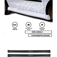 Opel Corsa C Yan Marşpiyel (Plastik) Uyumlu