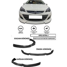 Astra J 2012-2020 Boyasız Plastik Custom Ön Ek Makyajlı Kasaya Uyumlu