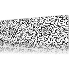 Urzuva Vintage Scroll Gaming Oyuncu Xl Mouse Pad  Mousepad 80X30 cm 3mm Dikişli Model