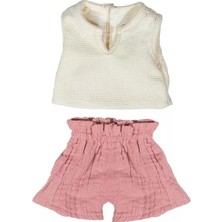 Miniland Tişört ve Pembe Pantolon Seti (38 Cm)