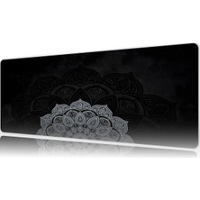 Urzuva Midnight Mandala Gaming Oyuncu Xl Mouse Pad Mousepad 80X30 cm 3mm Dikişli Model