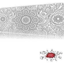 Urzuva  Sacred Symmetry Gaming Oyuncu Xl Mouse Pad  Mousepad 90X40 cm 4mm Dikişli Model