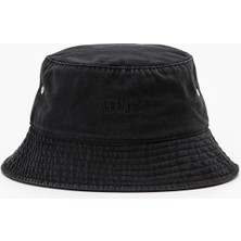 Levi's Kadın Siyah Kova Şapkası D7948-0001