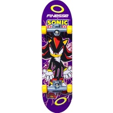 PopŞeker Tech Deck Finesse Lisanslı x Sonic Parmak Kaykayı - 25 cm Koleksiyonluk Fingerboard
