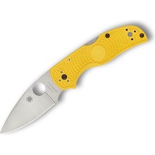 Spyderco Native 5 Salt Yellow Lightweight Cpm Magnacut Plainedge Çakı