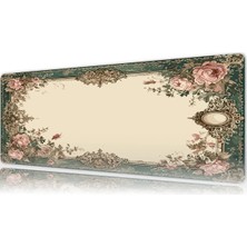 Urzuva Antique Reverie Gaming Oyuncu Xl Mouse Pad  Mousepad 70X30 cm 3mm Dikişli Model