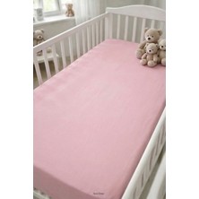 Terzi Ömer %100 Pamuk Pembe Renkli Tekli Çarşaf 120 x 140 cm