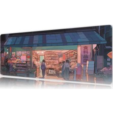 Urzuva Tokyo Market Gaming Oyuncu Xl Mouse Pad  Mousepad 70X30 cm 3mm Dikişli Model