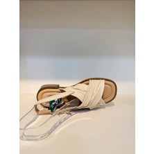 Venüs Çapraz Model %100 Deri Sandalet 2512002Y