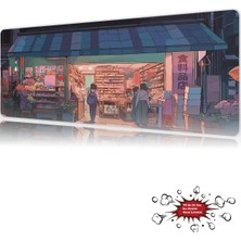 Urzuva Tokyo Market Gaming Oyuncu Xl Mouse Pad  Mousepad 90X40 cm 4mm Dikişli Model