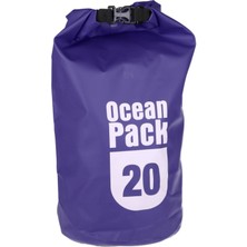 Skatinger Ocean Pack 20 L Mor Su Geçirmez Yüzen Çanta