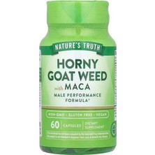 Nature's Truth Horny Goat Weed With Maca Tribulus Male Performance 60 Caps