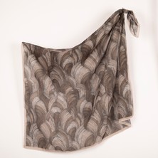 Piramit Naturel Eşarp | Akış