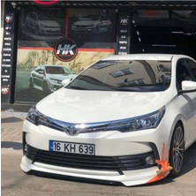 Toyota Corolla 2016-2018 Makyajlı Kasa Uyumlu Boyasız Plastik Custom Ön Ek