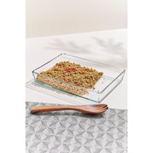 Paşabahçe Borcam Dikdörtgen Fırın Kabı 4.3 L - 1 Adet