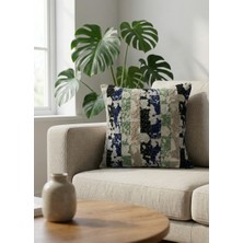 Bally Home '' Noir '' Dokulu Dekoratif Kırlent Kılıfı