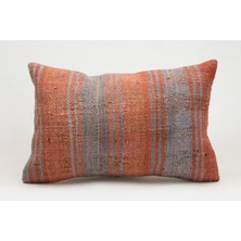 Kilim Wholesale El Yapımı Eski Kilimden Yapılmış Vintage Kırlent Kılıfı, Yün, 40X60 cm