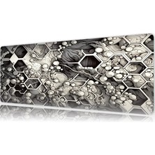 Urzuva Shadow Bloom Gaming Oyuncu Xl Mouse Pad Mousepad 70X30 cm 3mm Dikişli Model