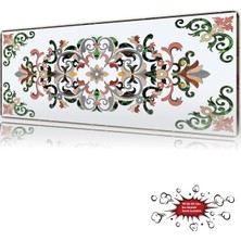 Urzuva Heritage Motif Gaming Oyuncu Xl Mouse Pad  Mousepad 90X40 cm 4mm Dikişli Model