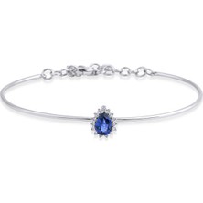 Makdis Pırlanta 0.95 Karat Safir Pırlanta Bileklik
