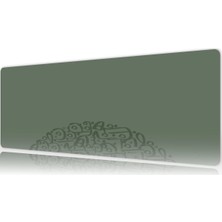 Urzuva Sacred Calligraphy Gaming Oyuncu Xl Mouse Pad Mousepad 80X30 cm 3mm Dikişli Model