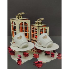 KirLinova Fiyonk Kahve Fincanı 2li Set