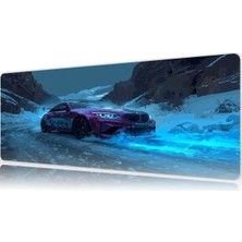 Urzuva Araba Modelleri Frozen Drift Gaming Oyuncu Xl Mouse Pad Mousepad 70X30 cm 3mm Dikişli Model