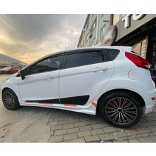 Ford Fiesta 2009-2017 Uyumluboyasız Plastik Custom Marşpiyel Takımı
