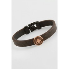 Pileli Store Kaliteli Suni Deri Bileklik