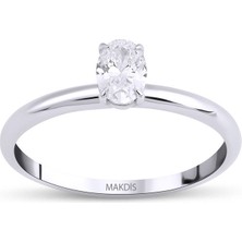 Makdis Pırlanta 0.35 Karat Tektaş Pırlanta Yüzük