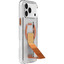 Piili iPhone 17 Pro Max Steady Carbon Magsafe Kılıf Turuncu