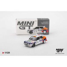 Mini T Mini Gt 1:64 Lancia Delta Hf Integrale Evoluzione #1 1993 Monte Carlo Diecast Model
