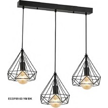 Larize Nora 3 Lü Sıralı Avize Bk