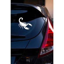 New Jargon Akrep Oto Sticker - Agresif Tasarım Araç Sticker - Motor Sticker 15X13CM