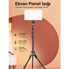 FEDDY 14 Inç Profesyonel Fotoğraf ve Video Için Çekim Işığı Ring Lıght Stüdyo 10 Inç +2,1 Metre