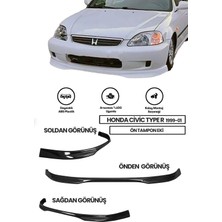 Civic 99-01 Makyajlı Typer Ön Ek (Plastik) No:5