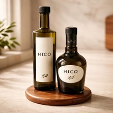 Hicowood Hıcowood Doğal Ceviz Standlı 2’li Cam Yağdanlık Seti (500 Ml)