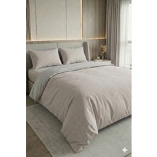 Miabella Home Pamuklu Çift Kişilik Nevresim Takımı Lastikli Çarşaflı Çift Kişilik Nevresim Takımı Nevresim Seti