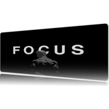 Urzuva Focus Gaming Oyuncu Xl Mouse Pad  Mousepad 70X30 cm 3mm Dikişli Model
