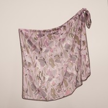 Piramit Naturel Eşarp | Menekşe